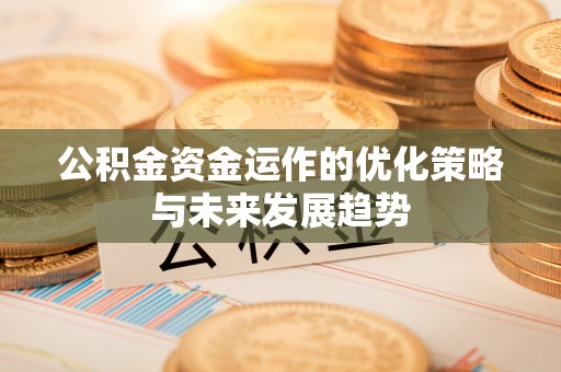 夷陵公积金资金运作的优化策略与未来发展趋势