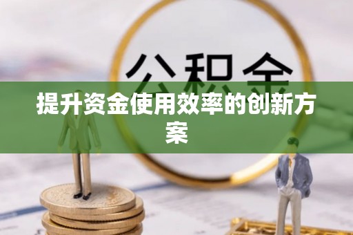 夷陵提升资金使用效率的创新方案