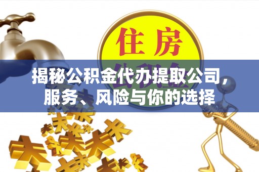 夷陵揭秘公积金代办提取公司，服务、风险与你的选择