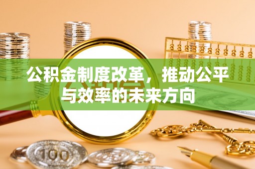 夷陵公积金制度改革，推动公平与效率的未来方向