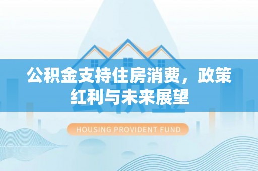 夷陵公积金支持住房消费，政策红利与未来展望