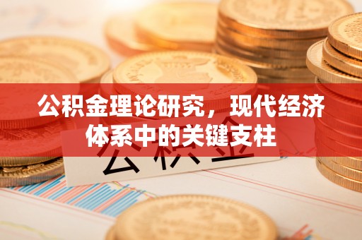 夷陵公积金理论研究，现代经济体系中的关键支柱