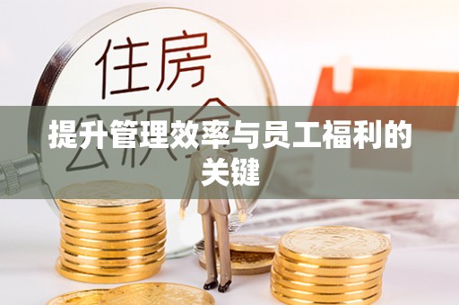 夷陵提升管理效率与员工福利的关键