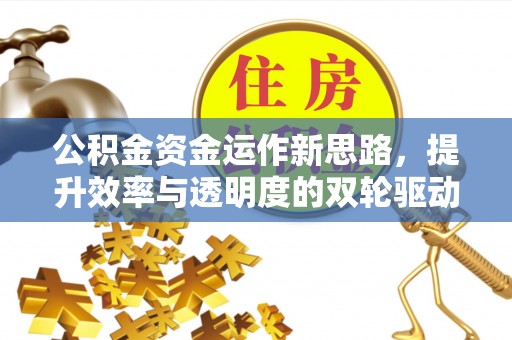 夷陵公积金资金运作新思路，提升效率与透明度的双轮驱动