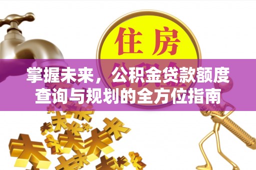 夷陵掌握未来，公积金贷款额度查询与规划的全方位指南