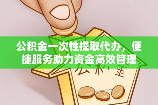 夷陵公积金一次性提取代办，便捷服务助力资金高效管理