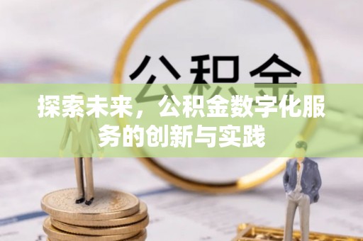 夷陵探索未来，公积金数字化服务的创新与实践