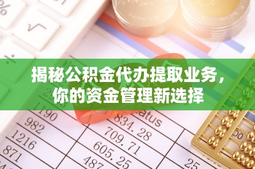 夷陵揭秘公积金代办提取业务，你的资金管理新选择
